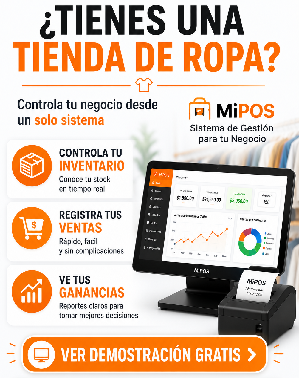 Sistema POS Tecstudios